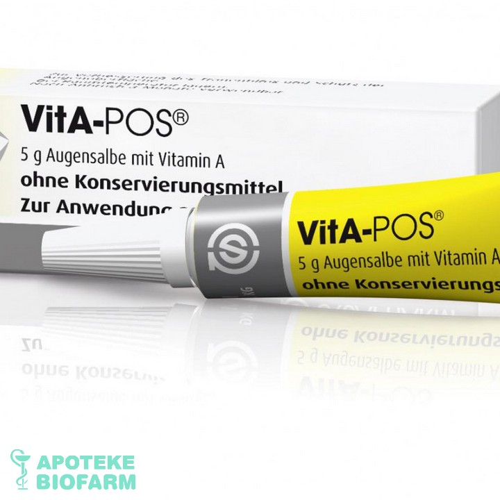 VITA-POS mast za oči 5g Vita-Pos Mast Za Oči 5G