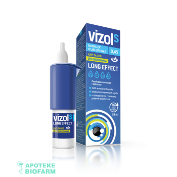 VIZOL S veštačke suze u kapima 0,4% 10ml