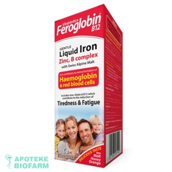 FEROGLOBIN B12 LIQUID IRON SIRUP. 200mL FEROGLOBIN B12 LIQUID IRON SIRUP. 200mL