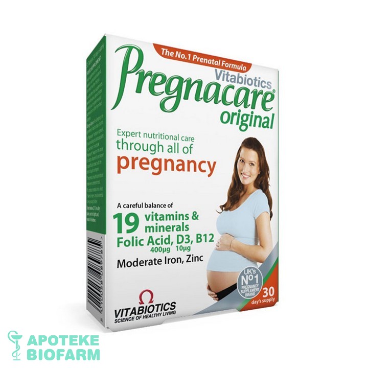 PREGNACARE ORIGINAL TABLETE A30 Pregnacare Original Tbl. A30