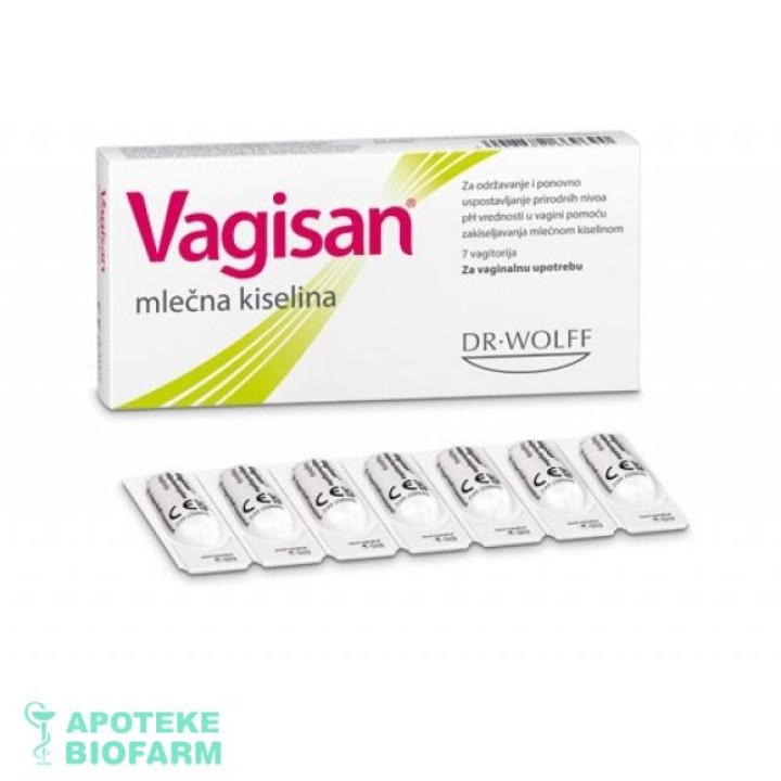 Vagisan Milchsaure Vaginalete A7