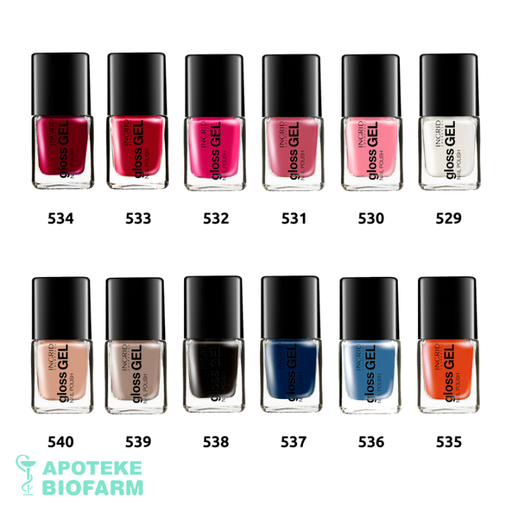 INGRID GLOSS GEL LAK ZA NOKTE Ingrid Gloss Gel Lak Za Nokte
