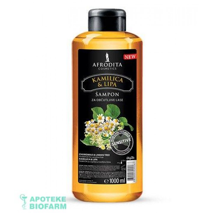 Afrodita Šampon Kamilica I Lipa 1L