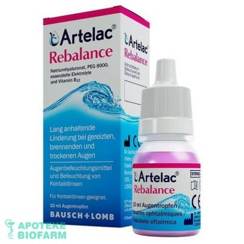 ARTELAC REBALANCE 10ML ARTELAC REBALANCE 10ML