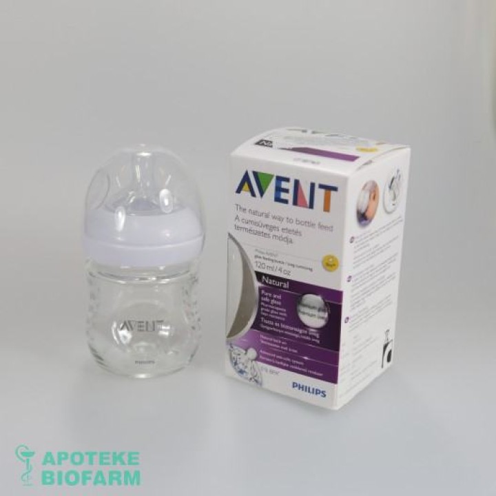 Avent Flašica Natural Staklena 120Ml 6434
