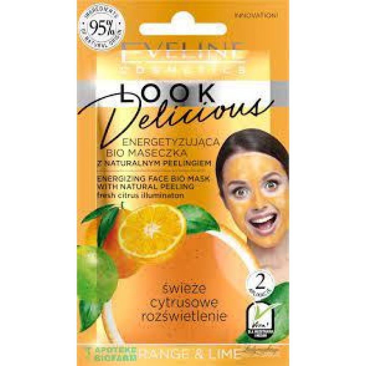 Eveline Maska Za Lice Look Delicious Energetska Sa Citrusima 10Ml