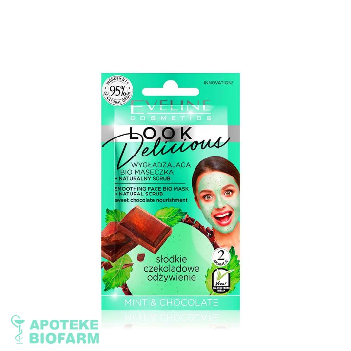 Eveline Maska Za Lice Look Delicious Energetska Sa Cokoladom 10Ml