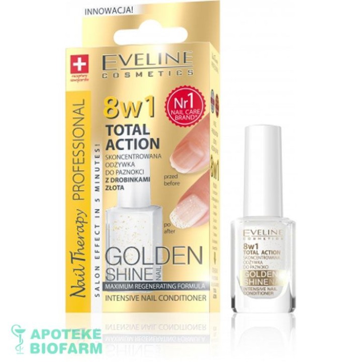 Eveline Nail Therapy Gold 8U1