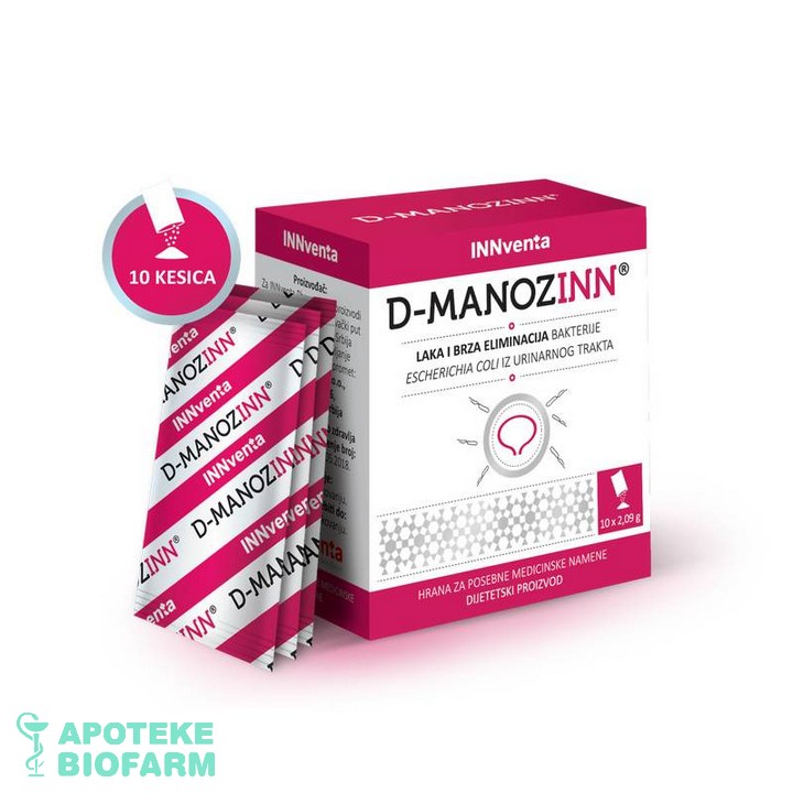 D-MANOZINN KESICE 2.09G A10 D-Manozinn Kesice 10X2,09G