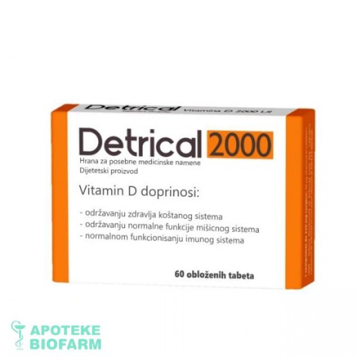 DR.THEISS DETRICAL 2000 TABLETE A60 Dr.theiss Detrical 2000 Tabl A60