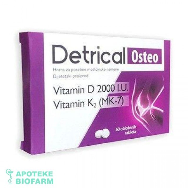 DR THEISS DETRICAL OSTEO TABLETE A60 Dr.theiss Detrical Osteo Tabl A60