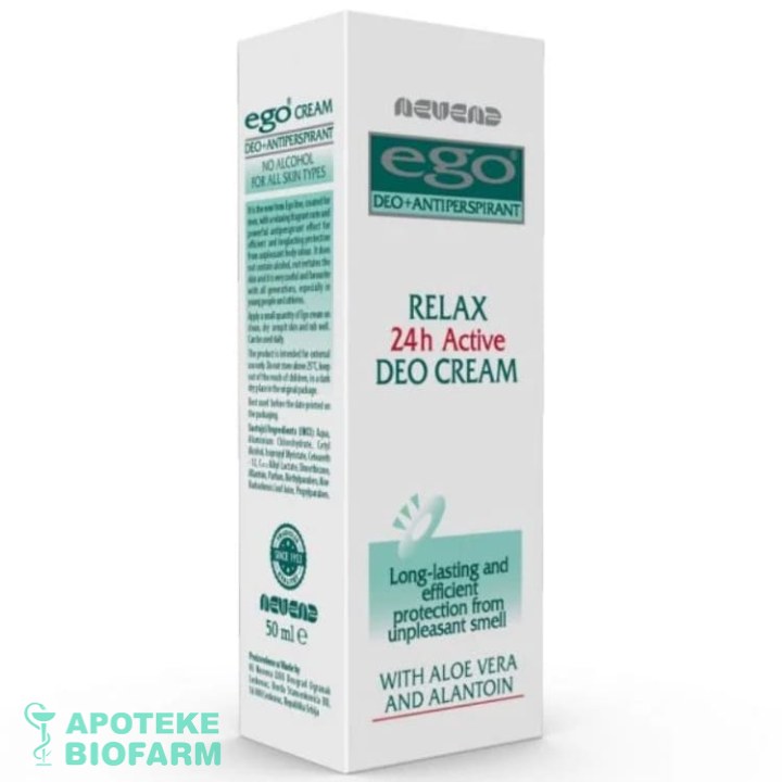 Ego Deo Krema Relax Za Muskarce 50 Ml.