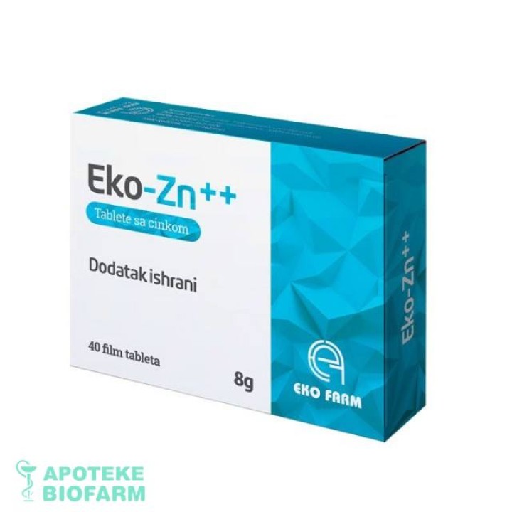 EKO ZN+ TABLETE A40 Eko Zn+ Tbl. A40