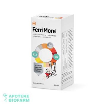 FERRIMORE ORALNA SUSPENZIJA 120ML