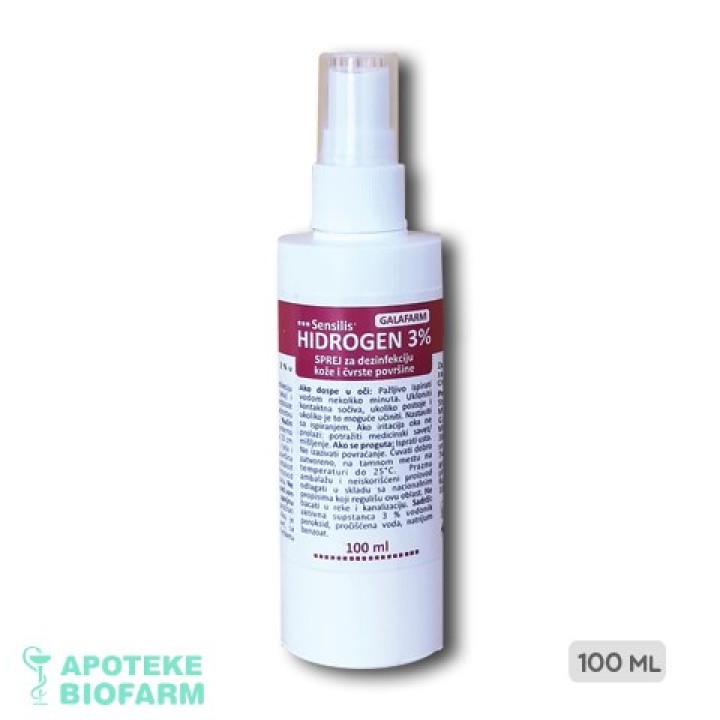 Gala Hidrogen Sprej 3% 100Ml
