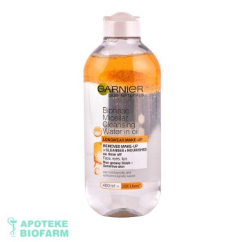 GARNIER SKIN ESSENTIALS MICELARNA VODA DVOFAZNA 400ML