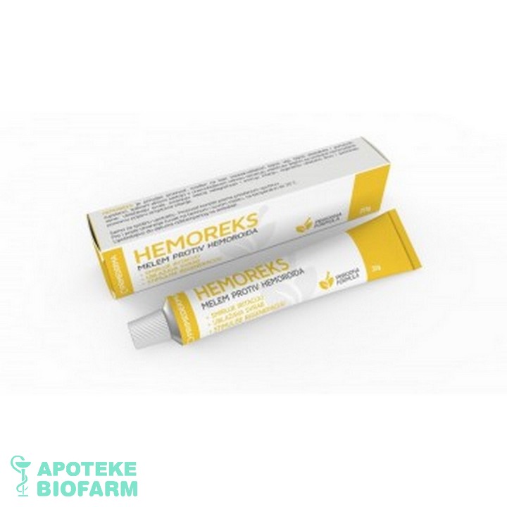 HEMOREKS MELEM PROTIV HEMOROIDA 20G Hemoreks Mel.pr.hemoroida 20G