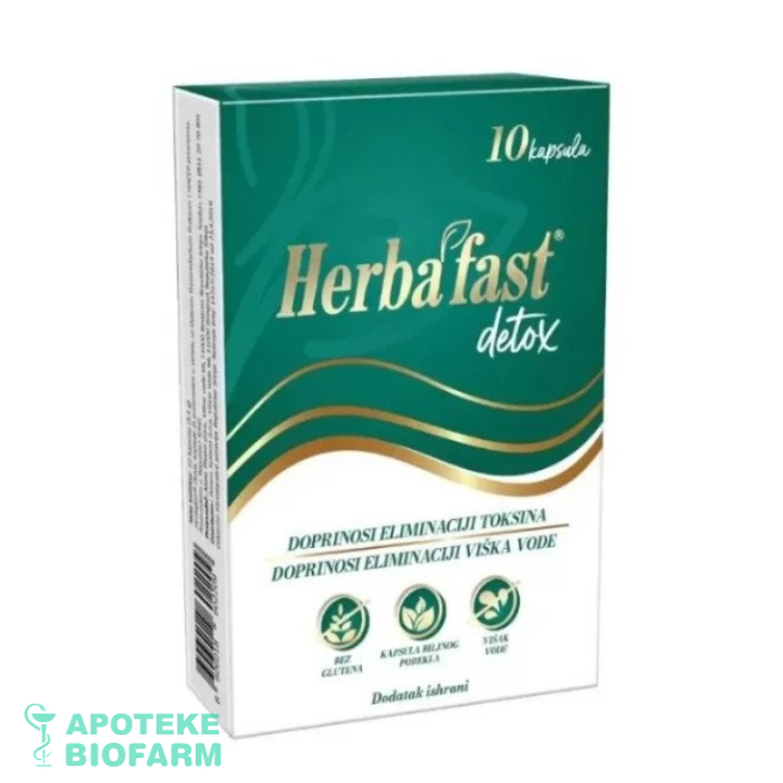 Herbafast Detox Cps A10