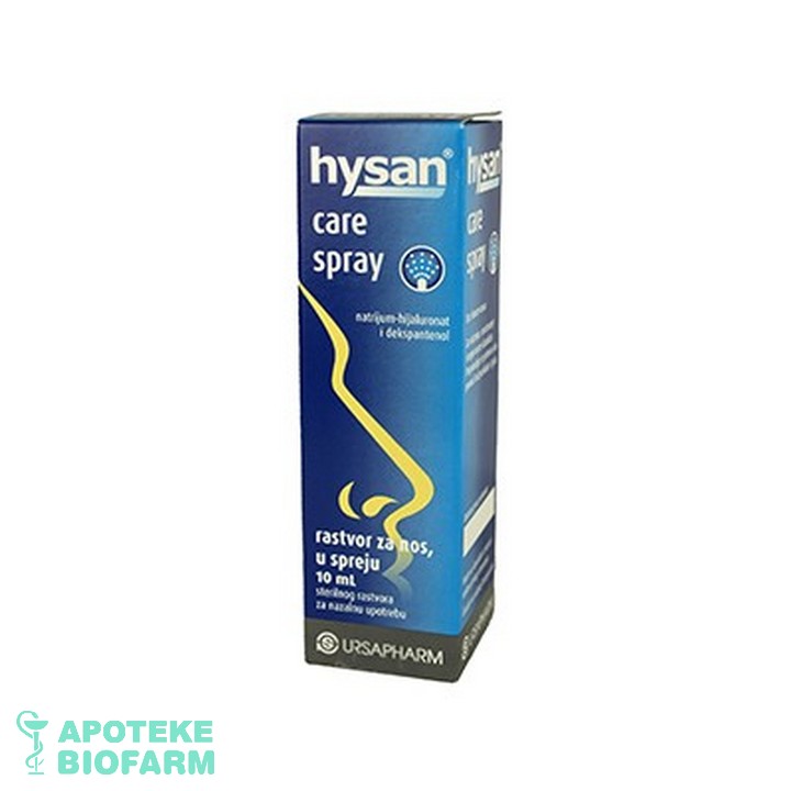 HYSAN CARE SPREJ ZA NOS 20 ml Hysan Care Sprej Za Nos 20 Ml