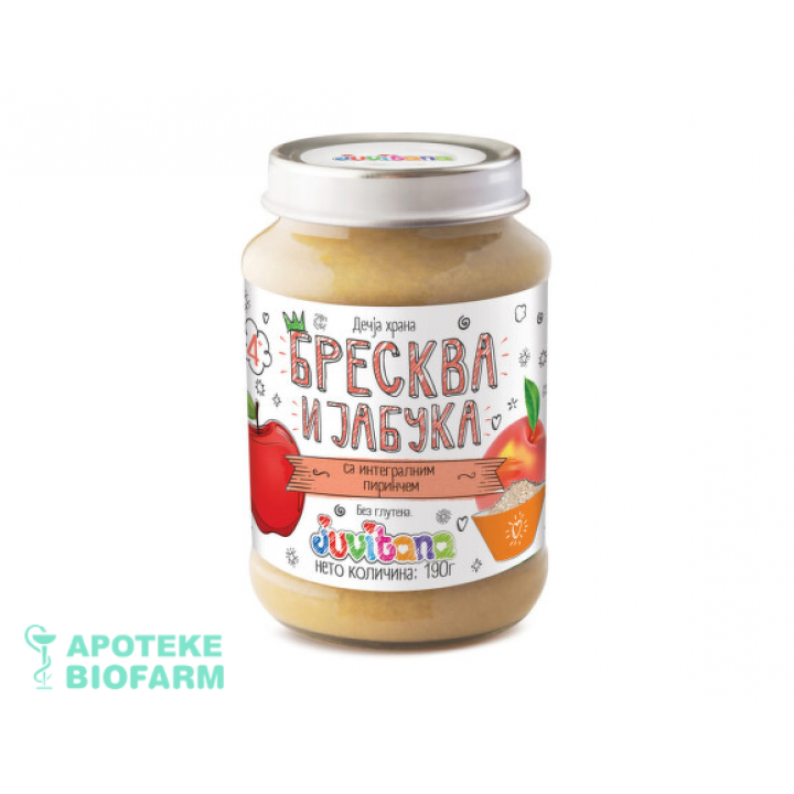 Juvitana Kasica Breskva I Jabuka Sa In.pir.  190G