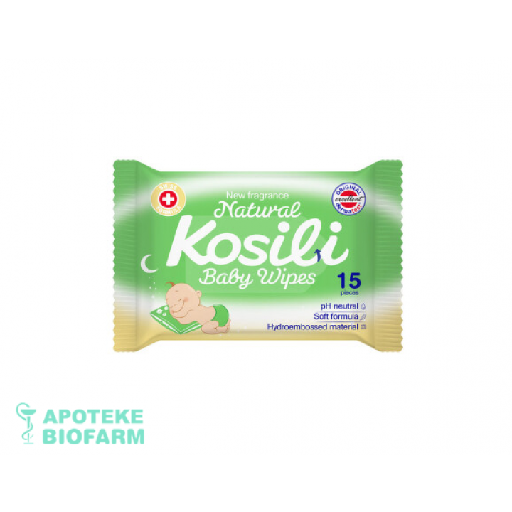 Kosili All Natural Vlazne Maramice A15