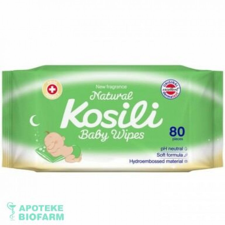 Kosili All Natural Vlazne Maramice A80