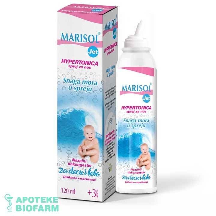 Marisol Jet Hypertonica Sprej Za Nos 120Ml
