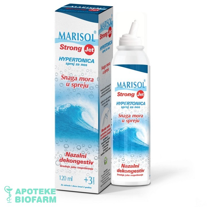 Marisol Strong Jet Hypertonica Sprej Za Nos 120Ml