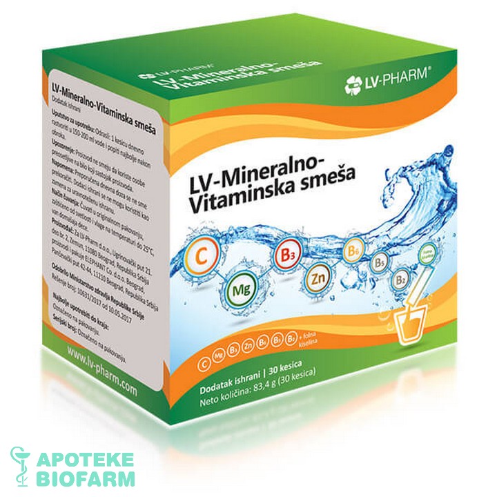 Mineralno-Vitaminska Smeša Lv-Pharm