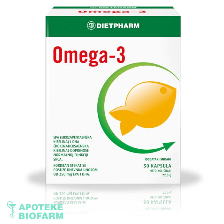Dietpharm Omega-3 Cps. A50