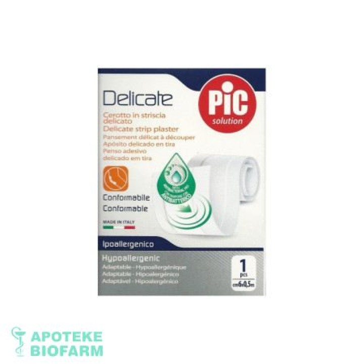 Pic Flaster  Delicate Antibakterijski Za Sečenje  6X 0,5