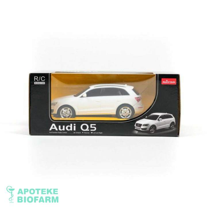 Rastar  Igračka Rc Auto Audi Q5 1:24 - Crn, Bel
