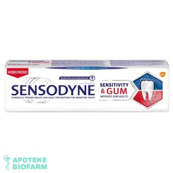 SENSODYNE PASTA ZA ZUBE SENSITIVITY GUM 75ML SENSODYNE PASTA ZA ZUBE SENSITIVITY GUM 75ML