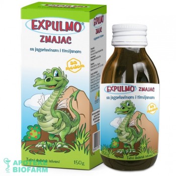 SIRUP ZMAJAC sa jagorčevinom i timijanom 150g Expulmo