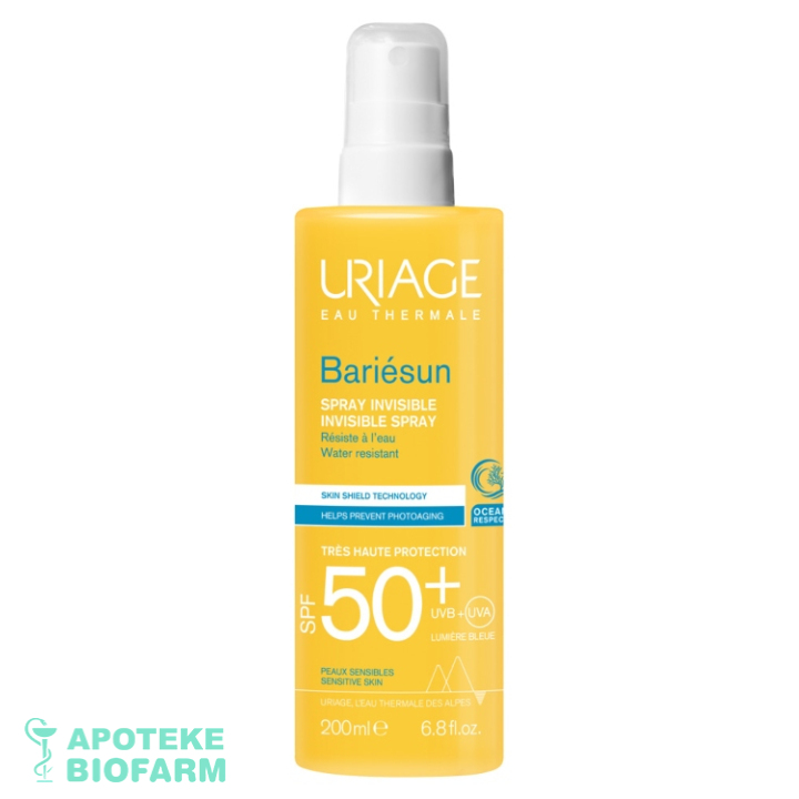 URIAGE BARIESUN SPREJ SPF50+ 200ML 9085 Uriage Bariesun Sprej Spf50+ 200Ml 9085