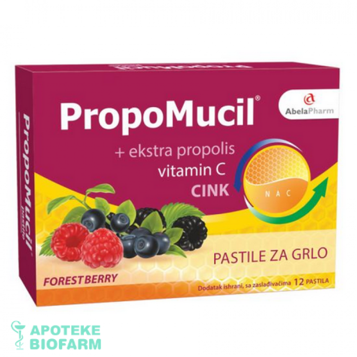 Propomucil Pastile Sumsko Voce A12