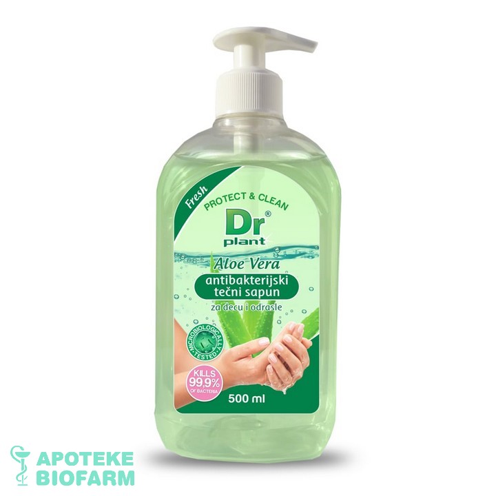DR PLANT TECNI SAPUN ANTIBAKTERIJSKI ALOE VERA 500ML Dr Plant Tecni Sapun Antibakterijski Aloe Vera 500Ml