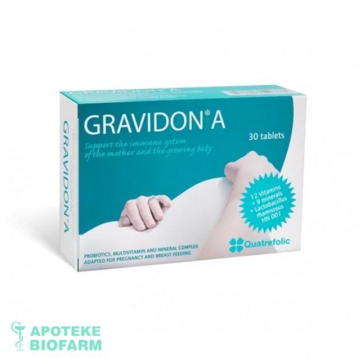 GRAVIDON TABLETE A30 Gravidon Tbl A30