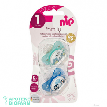 NIP FAMILY VARALICA SILIKON 0-6M A2 NIP FAMILY VARALICA SILIKON 0-6M A2