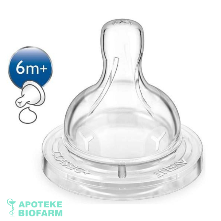 Avent Cucla Classic Silikon Y-Rez 6M+