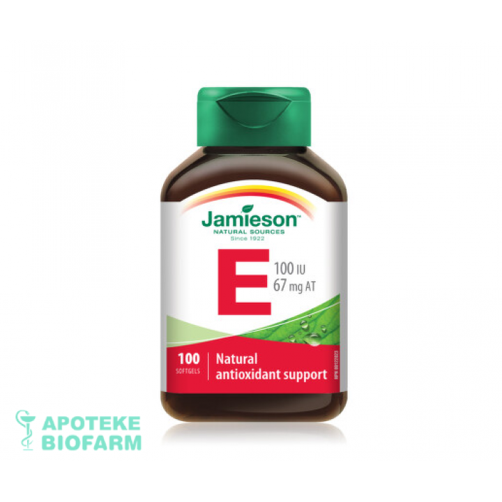 Jamieson Vitamin E Kaps 100X100Ij