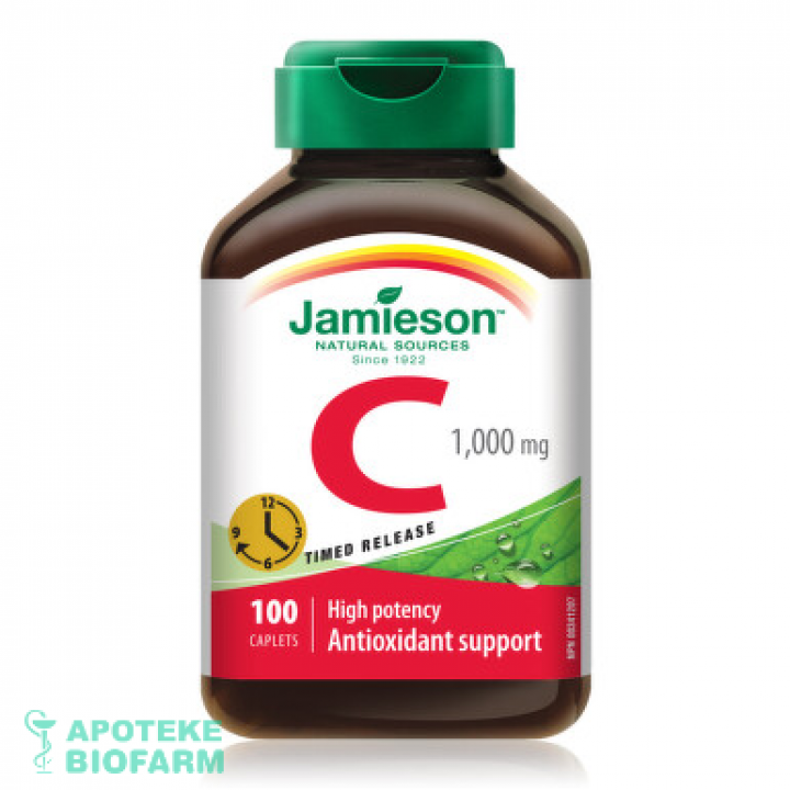 Jamieson Vitamin C Time Tabl 100X1000Mg