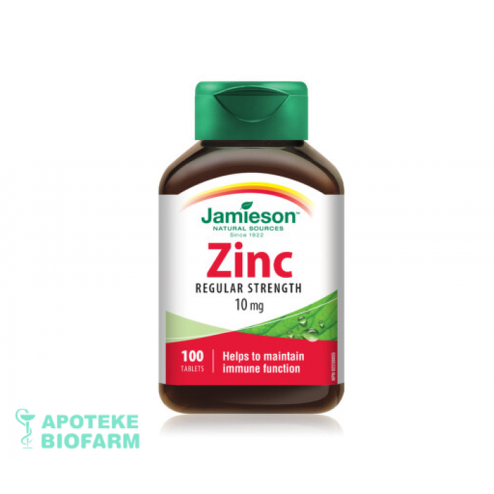 Jamieson Zinc Tabl 100X10Mg