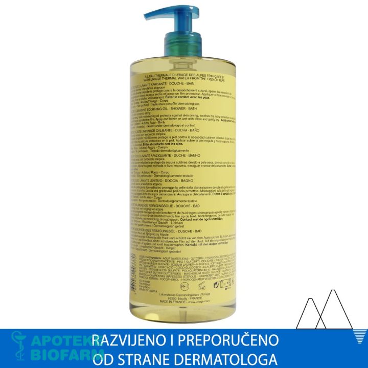 Uriage Xemose Ulje Za Kupanje 1000Ml 1309