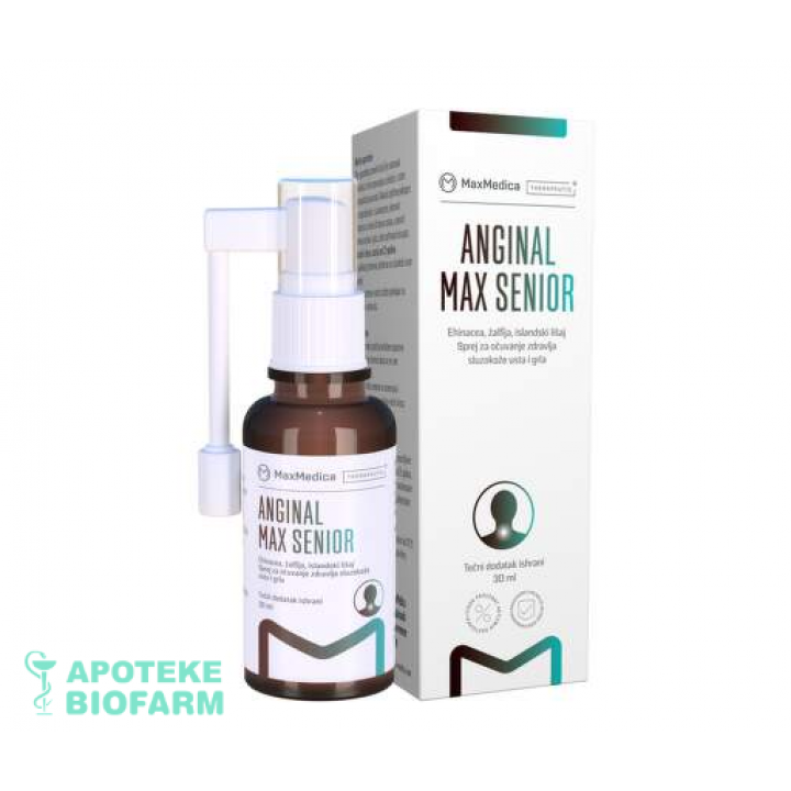 Max Medica Anginal Max Senior 30Ml