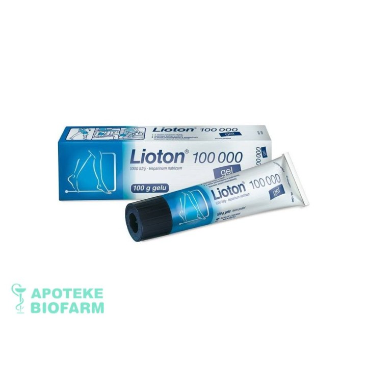 LIOTON 1000 GEL 1000IJ/G A100G Lioton 1000 Gel 1000Ij/G A100G
