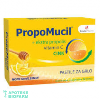 PROPOMUCIL PASTILE MED I LIMUN A12 PROPOMUCIL PASTILE MED I LIMUN A12