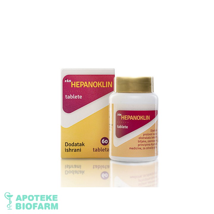 HEPANOKLIN TBL. A 60 Hepanoklin Tbl. A 60