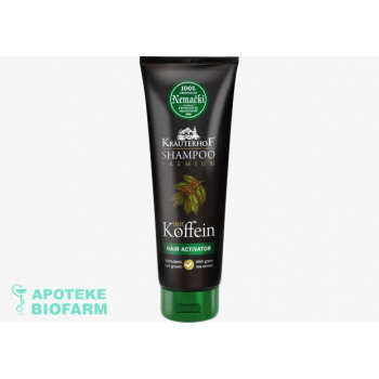 KRAUTERHOF ŠAMPON KOFFEIN GREEN TEA 250ML 