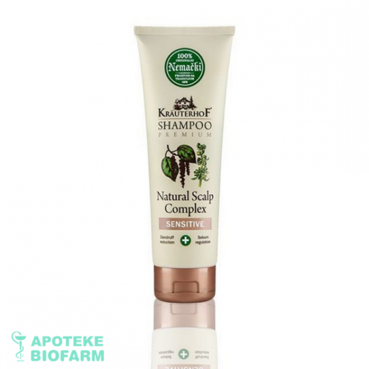 KRAUTERHOF ŠAMPON SENSITIVE 250ML Krauterhof Šampon Sensitive 250Ml